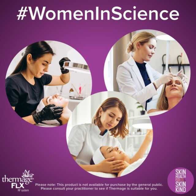 Saluting the trailblazers in the aesthetics world! 🌟
On international day of Women and Girls in Science, we celebrate the brilliant minds shaping the future of beauty and skin health. 

Women and girls play a critical role in science and technology communities and their participation should be strengthened and encouraged. 

Tag in the comments below an inspiring woman in the aesthetics industry who's making a difference. 

Learn more about Thermage technology and innovation here: https://thermage.com.au/thermage-tech/ or use the link in our bio. 

Please note: This product is not available for purchase by the general public. Please consult your practitioner to see if Thermage is suitable for you.

#WomenInScience #WomenInAesthetics #ScienceInBeauty #BreakingBarriers #SkinHealth #ForAllSkinKind #AllSkinTypes #Thermage #ThermageFLX #ThermageAU #Collagen #Wrinkles #ThinkThermage #Radiofrequency #GetBackToTheRealYou #BeAnOriginal
