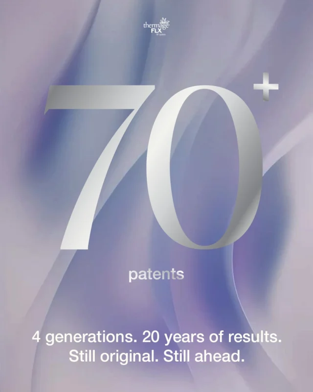 Four generations.
70+ patents.
20 years as the original in RF skin‑tightening innovation.
Thermage pioneered radiofrequency skin tightening — and with Thermage FLX, we continue to set the standard for non-invasive skin smoothing and contouring.
Still original. Still ahead. Always innovating.
Please note: This product is not available for purchase by the general public. Please consult your practitioner to see if Thermage is suitable for you.
📩 To learn more or find a qualified practitioner near you, visit the link in bio.
#Thermage
#ThermageFLX
#SkinTightening
#RFtechnology
#NonInvasive